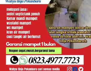 Jasa Saluran Kamar Mandi Mampet Pekanbaru