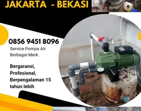Jasa Service Pompa Air Duren Sawit Jakarta Timur 0856 9451 8096