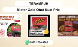 Terampuh, 0822-2000-3882 Distributor Mister Golo Obat Kuat Pria Jakarta