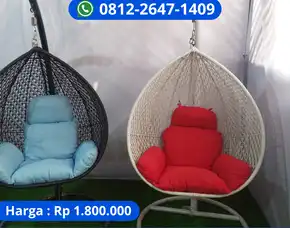 Ayunan Rotan Gantung Untuk Relaksasi