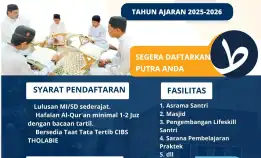 Program Unggulan!, Call 0851-8300-3060, Pesantren Tahfidz Bersanad Tholabie Cibs Malang