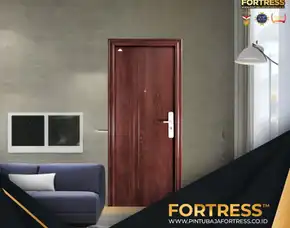 (Fortress) Pintu Kamar Tidur Terbaru Plat Baja Di Palu