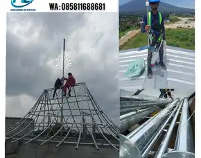 Ahli Jasa Pasang Penangkal Petir Konvensional & Radius, Murah Berkualitas Untuk Wilayah Pandeglang