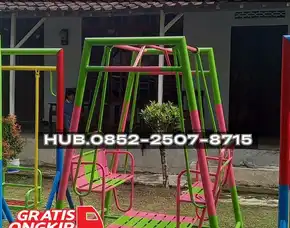 Contoh Ayunan Besi Custom Dan Perosotan Anak Kec Depok Sleman
