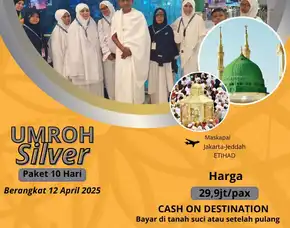 Resmi,  Jual Travel Umroh & Haji Tanpa Antri 16 Hari Lombok Tengah Batam Jogja Umroh United Bangkalan