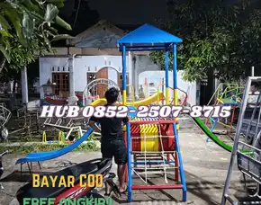 Contoh Ayunan Besi Minimalis Dan Mainan Tk Kec Cipeucang Pandeglang