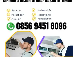 Jasa Cuci Ac Service Ac Cipinang Besar Utara Jakarta Timur 0856 9451 8096