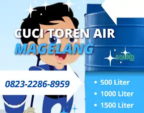 Jasa Pembersihan Toren Air Magelang