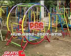 Contoh Ayunan Besi Custom Dan Perosotan Anak Kec Mendoyo Jembrana Bali