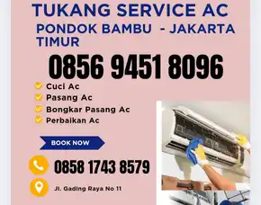 W.A 0856 9451 8096 Service Ac Dan Cuci Ac Pondok Bambu Jakarta Timur