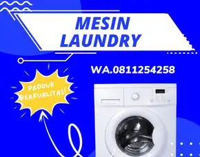 Terbaik! Jual Mesin Laundry Koin Kirim Ke Kabupaten Malang