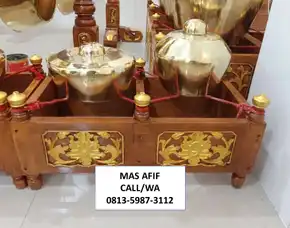 Pengrajin Gong Kabupaten Aceh Tamiang