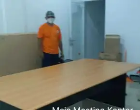 Meja Meeting Rapat Persegi Ukuran 240x120x75 Spesial 1.900.000 Free Ongkir Free Pasang Bayar Cod
