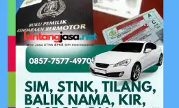 0857-7577-4970 Biro Jasa Balik Nama Kendaraan Jakarta Utara Bayar Setelah Selesai