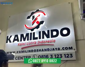 Akrilik Huruf Timbul Led Strip