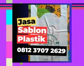 Jasa Sablon Plastik Kresek Di Pamekasan