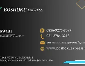 Jasa Import Barang Dari Seluruh Negara Door To Door To Jakarta