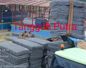 Diskon, Pabrik Bronjong Kawat Maccaferri Di Tebing Tinggi, Riau
