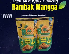 Produk Rambak Mangga 200 Gram Di Kota Batu, Camilan Lokal Favorit