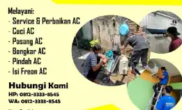 Wa. 0812-3333-8545 Jasa Bersihin Ac Rumah Kota Madiun