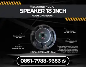 Speaker 18 Inch Elsound Audio Di Bintara Jaya Bekasi