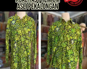 Gratis Ongkos Kirim Penjual Kemeja Batik Dmi Rembang Probolinggo Raudhah Batik Pek
