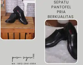 Produksi Sepatu Pantofel Pria Berkualitas Tulang Bawang Barat, Lampung