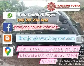 Diskon !!! Dijual Bronjong Kawat Pabrikasi Sni Di Tebing Tinggi Timur, Riau