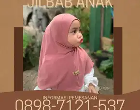 Kerudung Anak Bahan Kaos | Umma Fashion | Di Babakan Ciparay Bandung