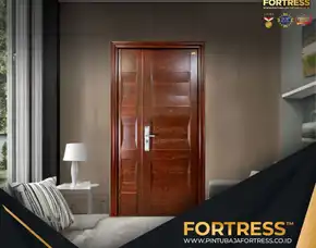 Terkini..!! Wa 0821 7001 0763 (Fortress) Pintu Baja Fortress Motif Kayu Di Cimahi