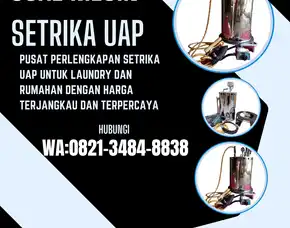 Viral, Wa 0821-3484-8838,  Setrika Uap Konveksi Kirim Ke Gresik , Jawa Timur