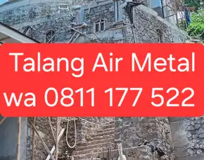 Talang Air Galvanis Metal Tangerang O8111 77 522.,