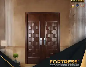 (Fortress) Pintu Kamar Tidur Plat Baja Di Palu