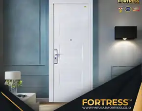 (Fortress) Pintu Dan Kusen Motif Kayu Kupu Tarung Di Pontianak