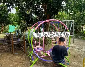 Hub 0852-2507-8715 Produksi !! Ayunan Besi Klasik Dan Mainan Playground Outdoor Kec Pandanarum Banjarnegara Bayar Cod Free Ongkir