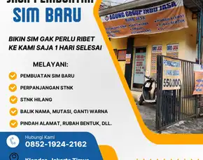 Profesional, Wa 0852-1924-2162, Jasa Balik Nama Bekasi, Jasa Sim A Mobil Murah Jakarta