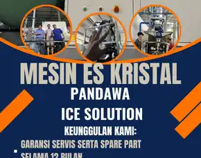 Mesin Es Batu Kristal 100 Kg Manggarai, Ntt