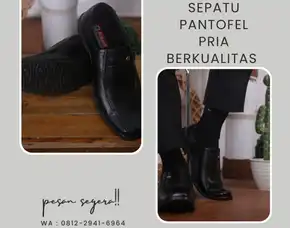 Produksi Sepatu Pantofel Pria Berkualitas Mesuji, Lampung