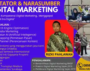 Kompeten Bnsp Fasilitator Narasumber Digital Marketing Bnsp Kemenpora Jeneponto Bandung Rizki Pahlawan