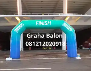 Jual Balon Gate Start Finish Kota Makasar. Hub 081212020918