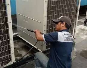 Wa. 081314181790 - 082298152217 Jasa Cuci Ac Central Tangerang Terdekat 24 Jam Cv. Sejahtera Jaya Teknik