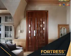 (Fortress) Pintu Buat Kamar Tidur Plat Baja Di Palu
