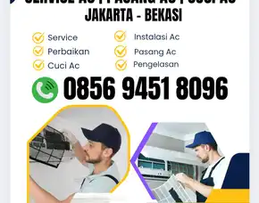 W.A 0856 9451 8096 Service Ac Dan Cuci Ac Malaka Sari Jakarta Timur