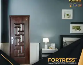 (Fortress) Pintu Kamar Dari Besi 1 Daun Di Palu
