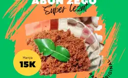 Tinggi Nilai Gizi 0819-3533-3608 Supplier Abon Cakalang Abon Tongkol Tabur Pelengkap Makanan  Dumai Depok Abon Zego