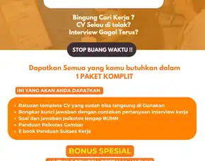 Paket Sukses Lowongan Pekerjaan