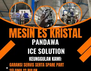 Mesin Es Batu Kristal 100 Kg Malaka, Ntt