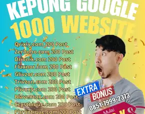 Jasa Sebar Iklan Kepung Google 1000 Plus Website Medan (O851 7999 2373)