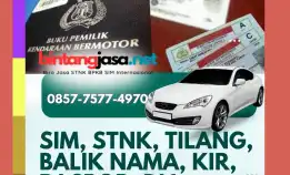 0857-7577-4970 Biro Jasa Stnk Hilang Jakarta Selatan Bayar Setelah Selesai