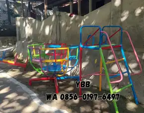 Terlengkap Pusat Mainan Playground Set Ayunan Besi Di Brebes